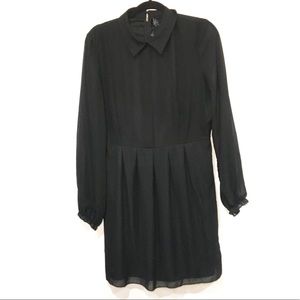 Kardashian Kollection | Black Collared Dress | L